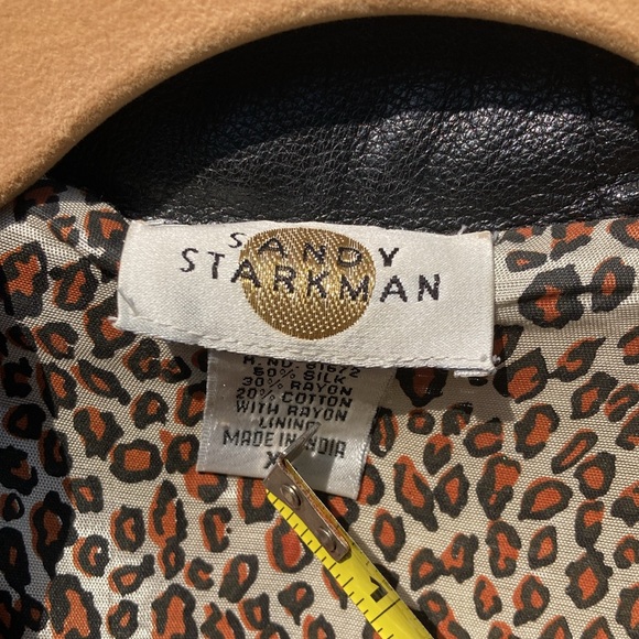 Sandy Starkman Coat/Jacket Embellished Sz XL - Picture 13 of 13